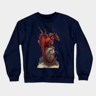 Red dragon Crewneck Sweatshirt